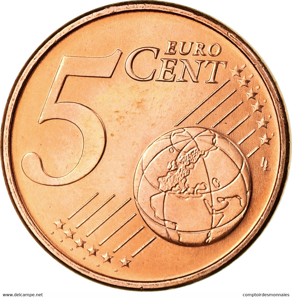 Portugal, 5 Euro Cent, 2005, SUP, Copper Plated Steel, KM:742 - Portugal