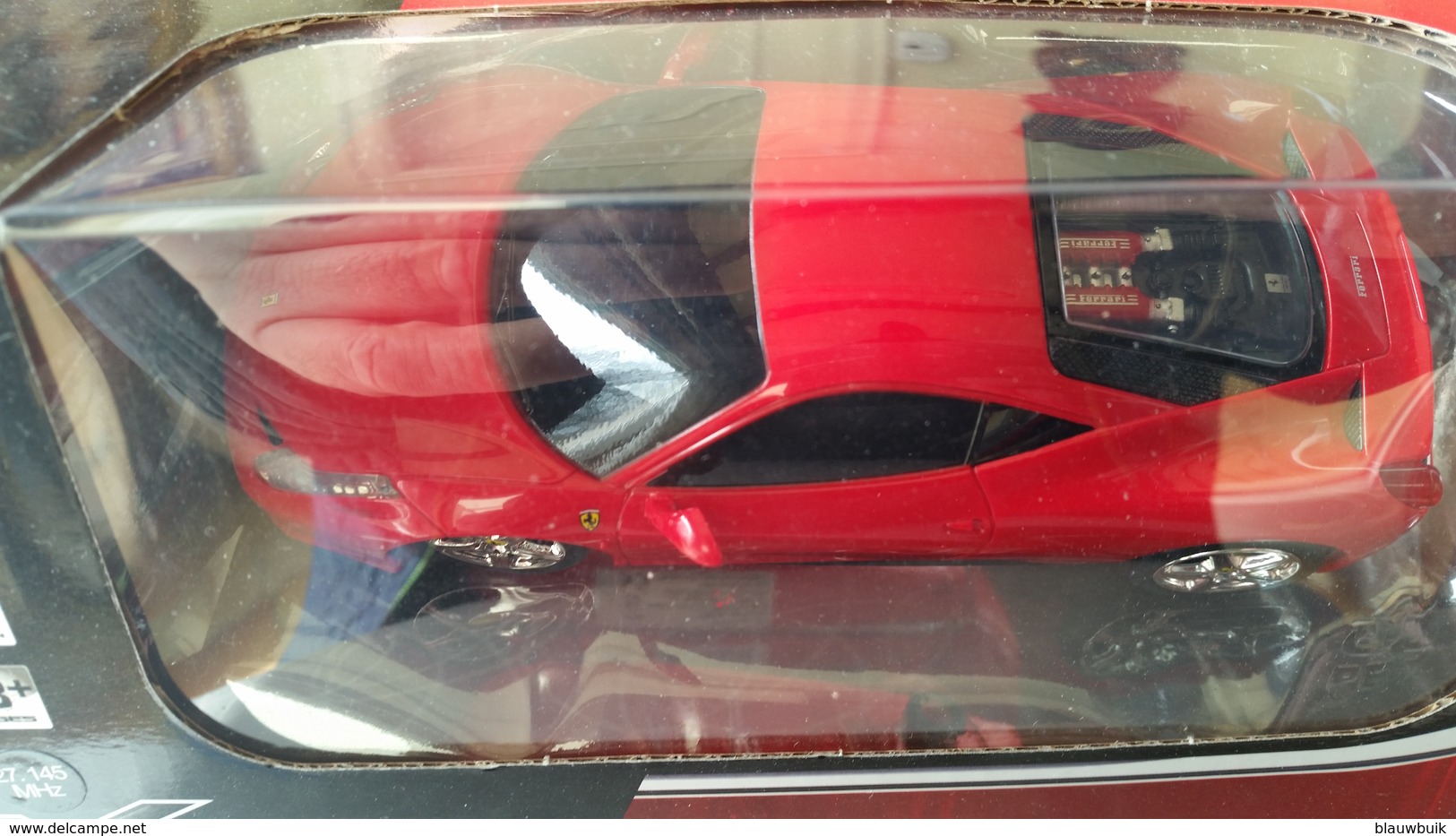 X Street Ferrari 458 Italia Radiografisch Bestuurbare Auto Schaal 1:32 - Rood - Massstab 1:32