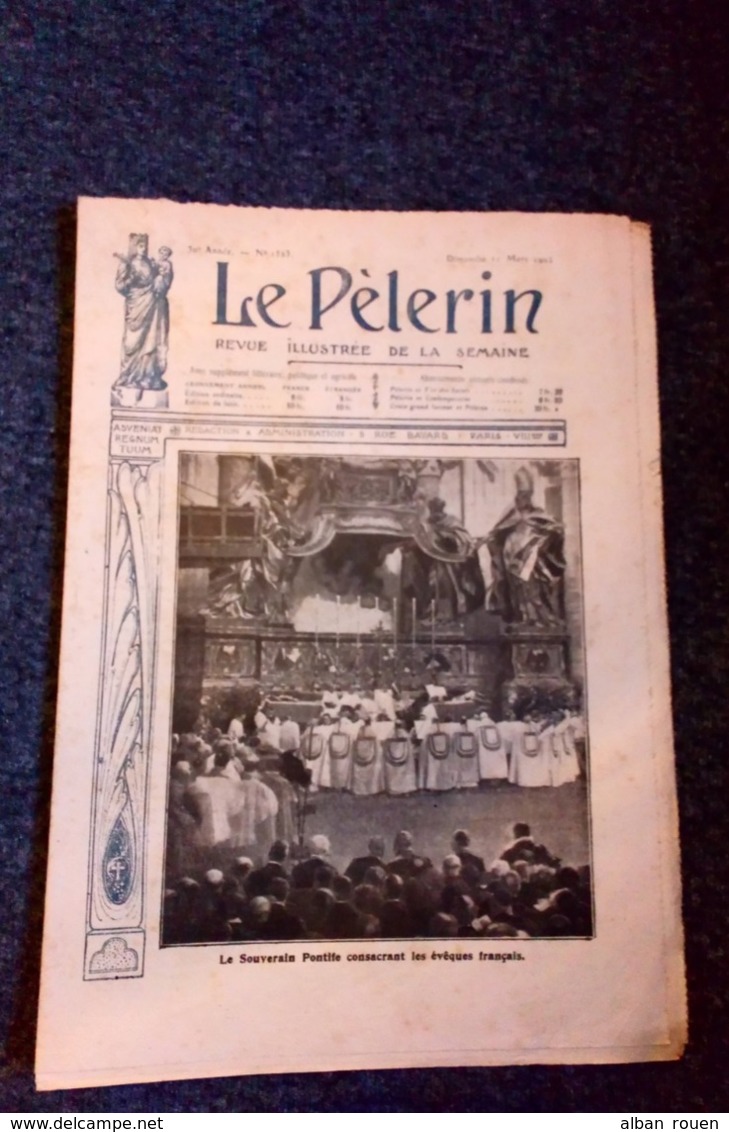 AN - Le Pelerin - N°1523 - 11 Mars 1906 - Autres & Non Classés
