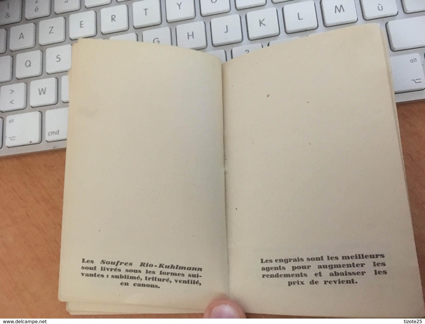 Agenda publicitaire calendrier  1929  établissements Kuhlmann puis Péchiney Ugine K  PUK puis Albéa Constellium  Chimie