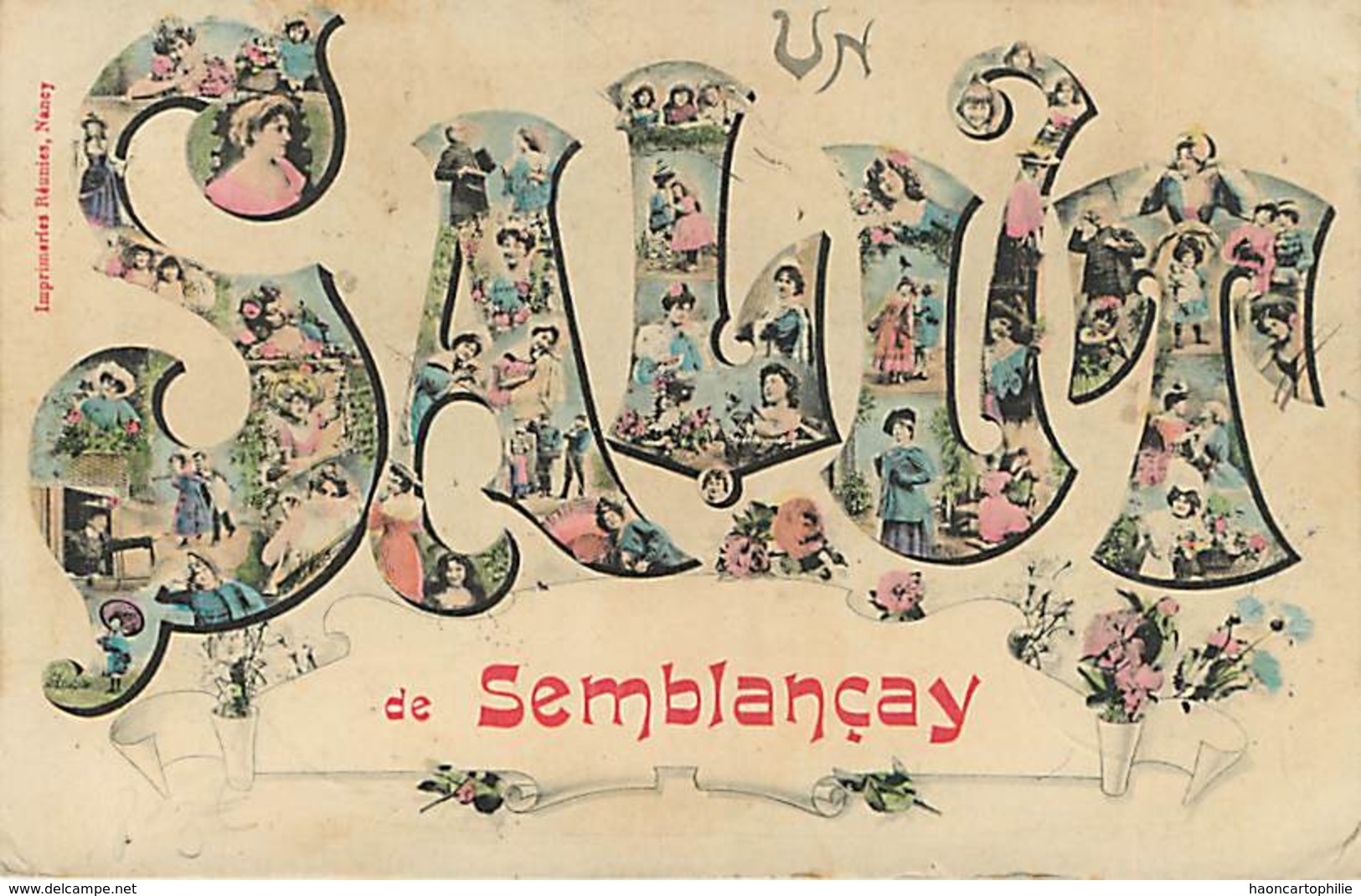 37 Un Salut De Semblançay - Semblançay