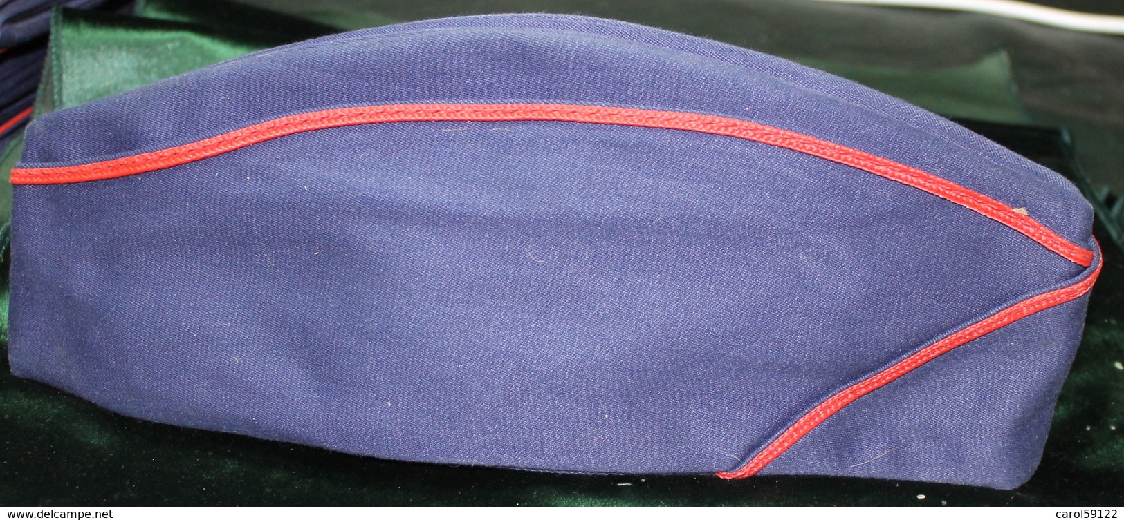 Calot Tissus Bleu Marine T 59 - Headpieces, Headdresses