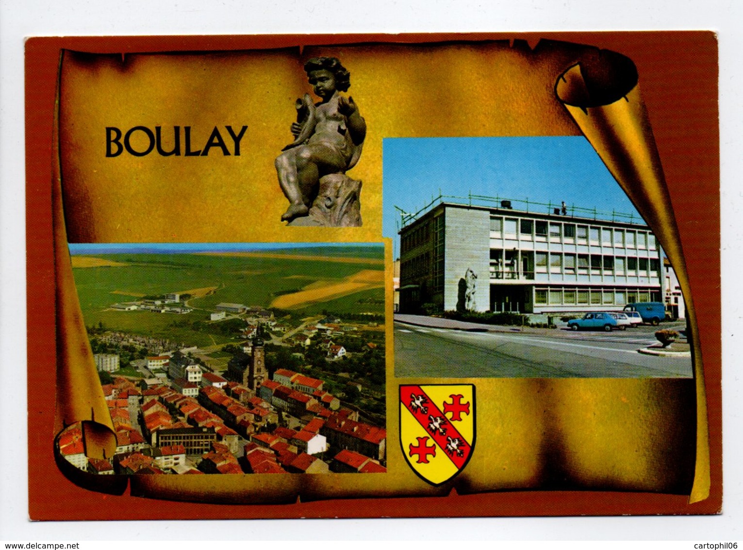 - CPM BOULAY (57) - Vue Générale 1981 - L'Hôtel De Ville - Photo CIM 3961 - - Boulay Moselle