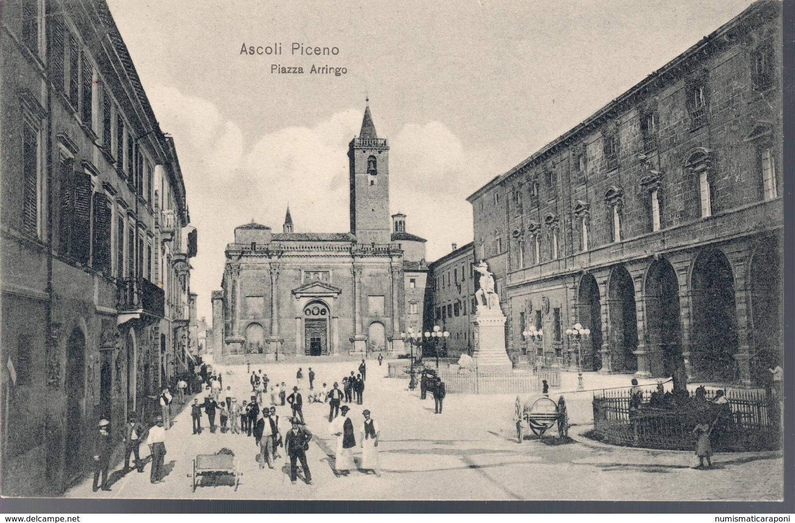 Ascoli Piceno Piazza Arringo Non Viaggiata C.2110 - Ascoli Piceno