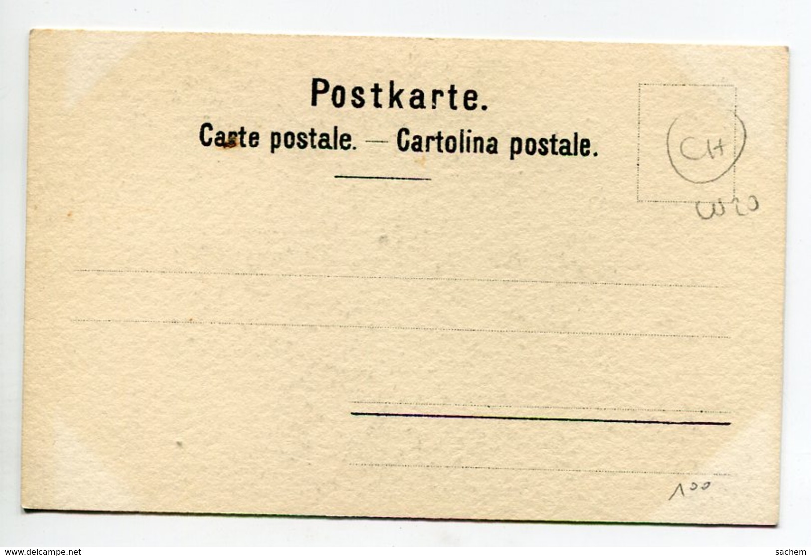 SUISSE  - 100  GENEVE Ancien CAFE Place BEl Air   Illustrateur Helene HANTZ  Edit  VOUGA Beau Support    -  1900 TBE - Genève