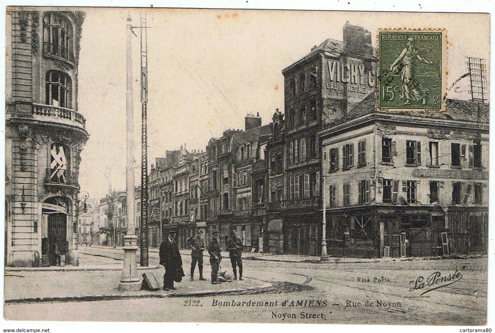 Amiens / Bombardement WW1 / Rue De Noyon - Amiens