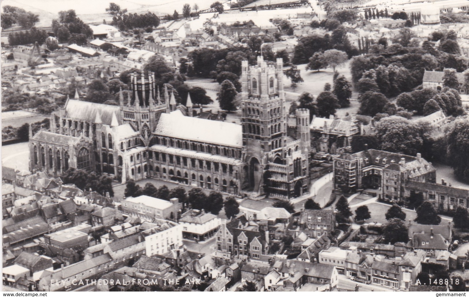ELY CATHEDRAL FROM THE AIR - Ely