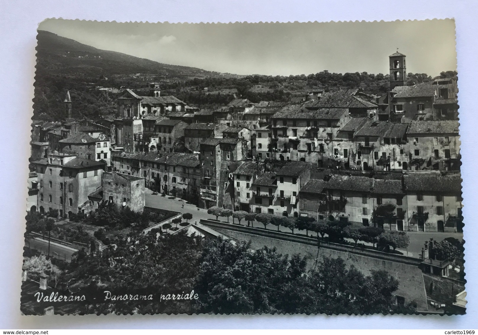 VALLERANO - PANORAMA PARZIALE - VIAGGIATA FG - Viterbo