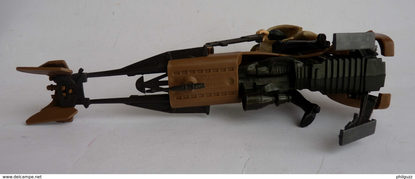 BOITE STAR WARS 1999 SPEEDER BIKE LUKE SKYWALKER Ouvert Manque Blaster Et Panneaux Arrières 1997 - Poder De La Fuerza