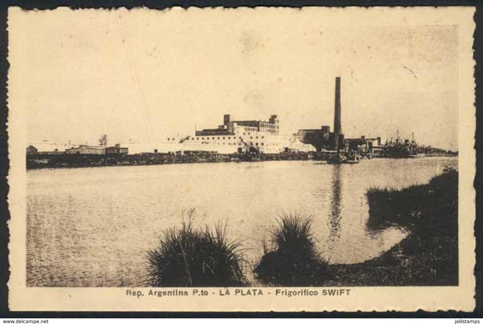 ARGENTINA: LA PLATA (province Of Buenos Aires): Swift Meat Processing Plant, Ed. Moroni, Circa 1920, Unused, VF! - Argentina