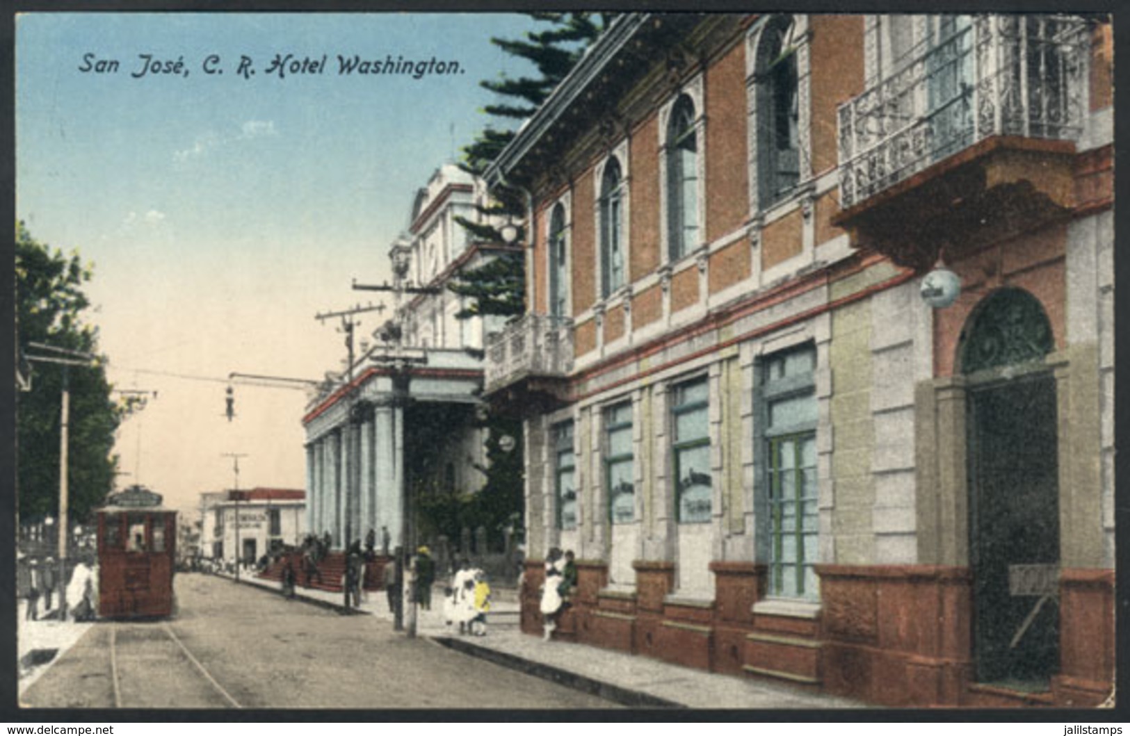 COSTA RICA: SAN JOSE: Hotel Washington, Ed. Libreria Tormo, VF Quality - Costa Rica