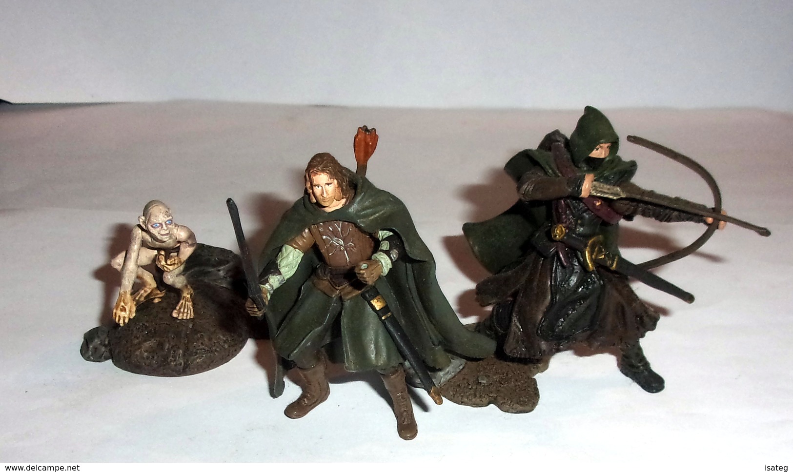 Lot De 3 Figurines "Le Seigneur Des Anneaux" - Play Along 2004 - El Señor De Los Anillos