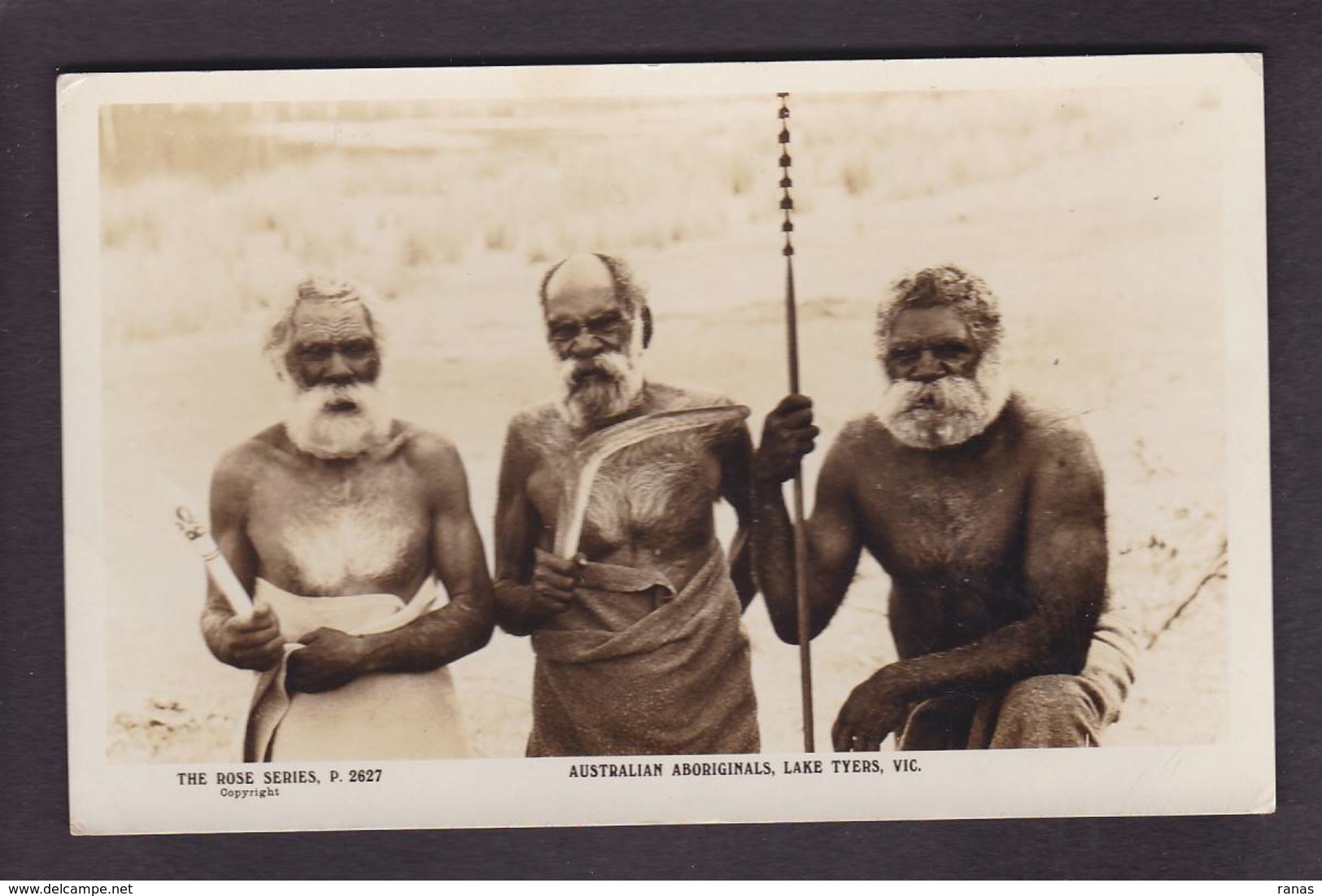 CPA Australie Australia Aborigène écrite - Aborigines