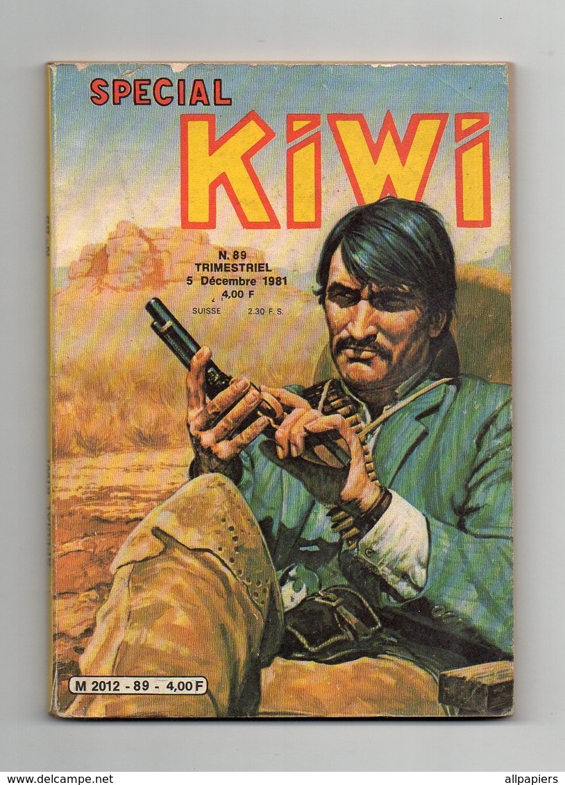 Petit Format Spécial Kiwi N°89 Mister Song - Comment Est Née L'écriture - Quanter - Motoman De 1981 - Kiwi