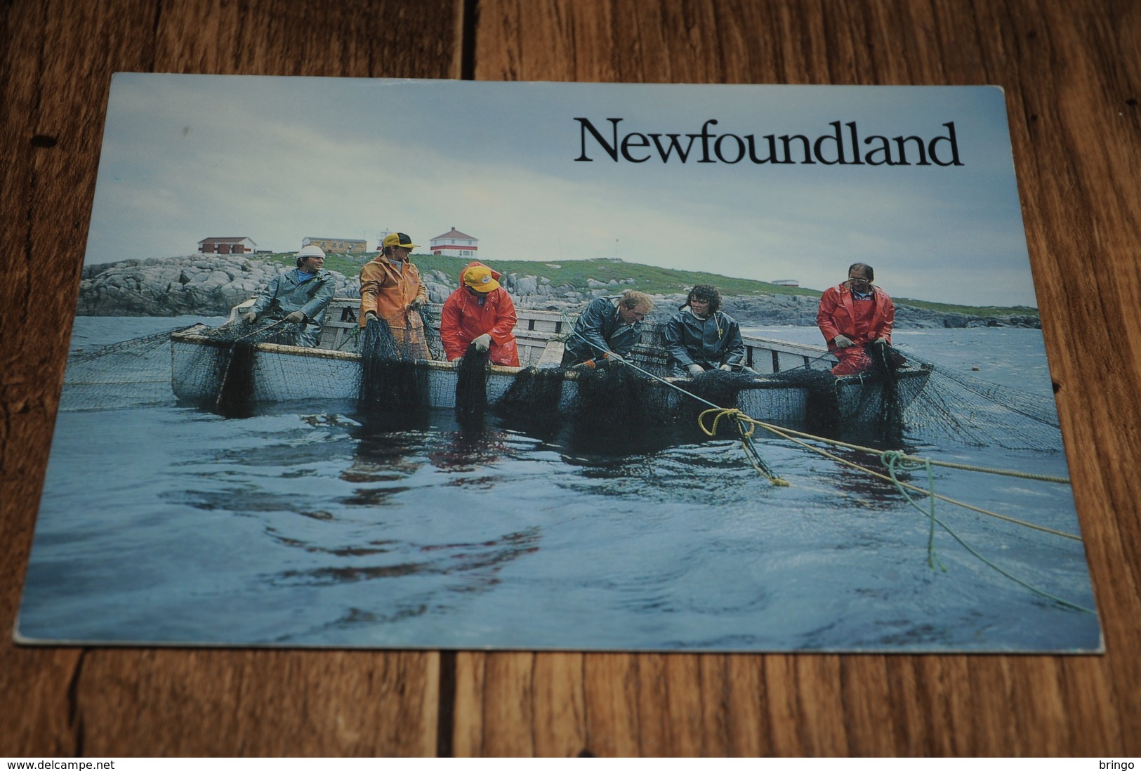 3713-           CANADA, NEW FOUNDLAND, HAULING A COD TRAP NEAR GREENSPOND - Sonstige & Ohne Zuordnung