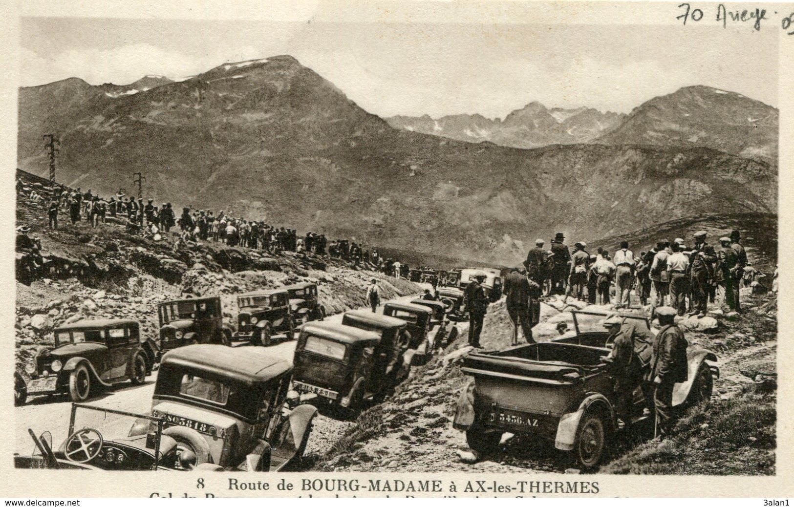 Route De Bourg Madame à Ax Les Thermes   1448 - Altri & Non Classificati