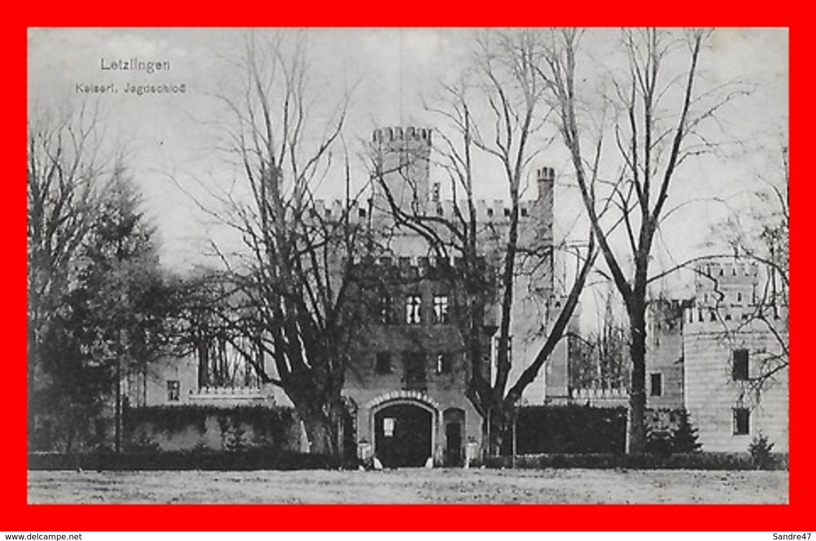 CPA LETZLINGEN (Allemagne)   Kaiserling Jagdschloss...I927 - Sonstige & Ohne Zuordnung