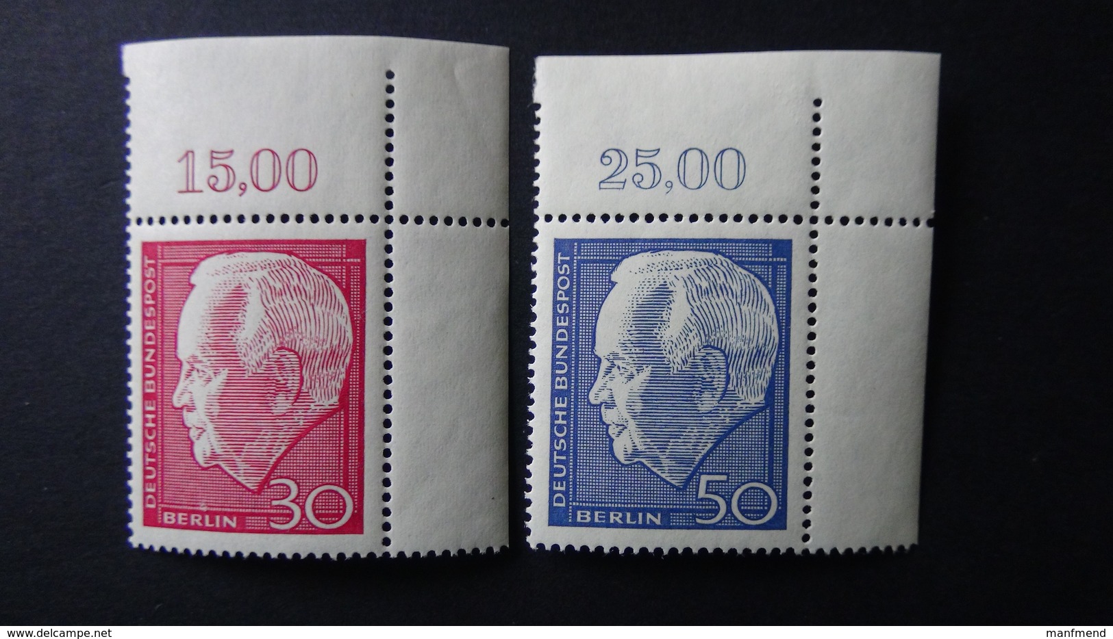 Germany - Berlin - 1967 - Mi:DE-BE 314/315 -  Yt:DE-BE 289/290**MNH - Look Scan - Unused Stamps