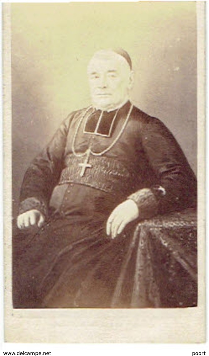 Mgr. Nicolas DEHESSELLE - XXe Evêque De NAMUR - °CHARNEUX (Lge) 1789 Et  +NAMUR 1865 - (vraie Photo) - Images Religieuses