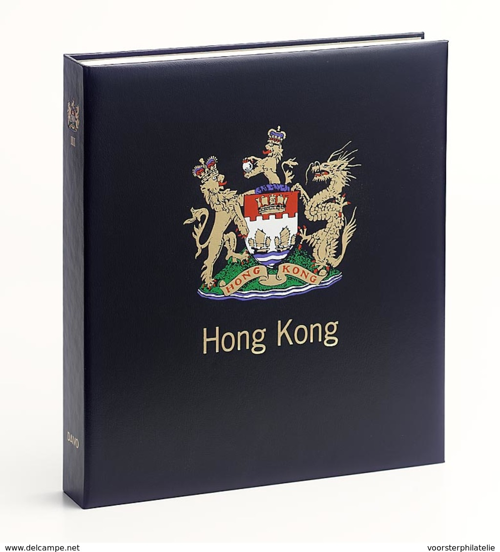DAVO LUXE ALBUM ++ HONG KONG GREAT BRITTAIN III 1990-1997 ++ 10% DISCOUNT LIST PRICE!!! - Other & Unclassified