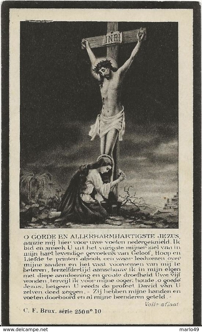 DP. LEON VANDECASTEELE ° OUDENBURG 1887- + ANTWERPEN ST. CAMILLIUSGESTICHT 1929 - Religion &  Esoterik