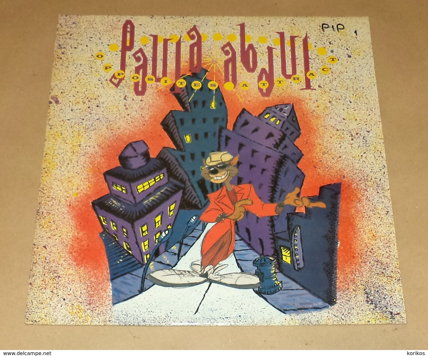 PAULA ABDUL - OPPOSITES ATTRACT – VIRGIN RECORDS – VG 2159Z - VINYL 1989 – GREEK EDITION - Rap & Hip Hop