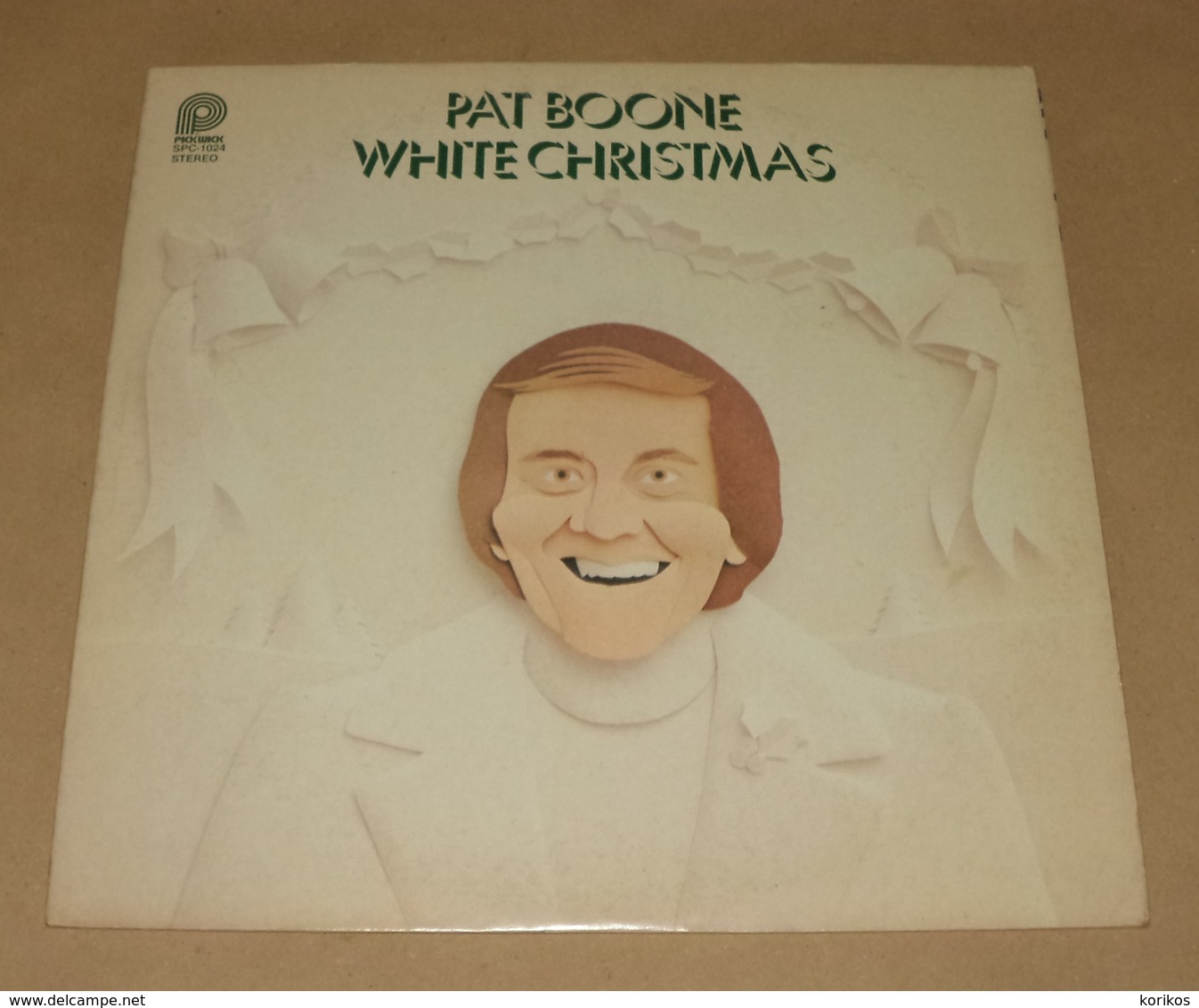 PAT BOONE - WHITE CHRISTMAS – PICKWICK RECORDS – VINYL 1979 – SPC-1024 - Navidad