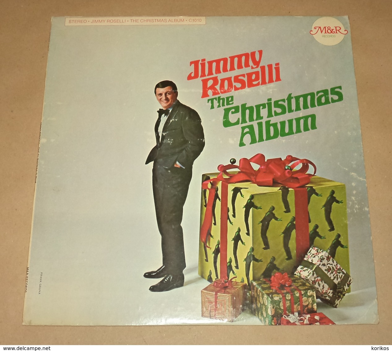 JIMMY ROSELLI - THE CHRISTMAS ALBUM – M&R RECORDS – VINYL – 1975 – C1010 - Weihnachtslieder