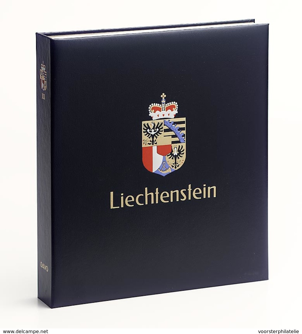 DAVO LUXE ALBUM ++ LIECHTENSTEIN IV 2018-2020 ++ 10% DISCOUNT LIST PRICE!!! - Autres & Non Classés