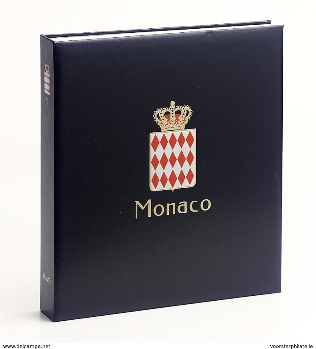 DAVO LUXE ALBUM ++ MONACO PRINS ALBERT II 2016-2020 COLOR ++ 10% DISCOUNT LIST PRICE!!! - Sonstige & Ohne Zuordnung