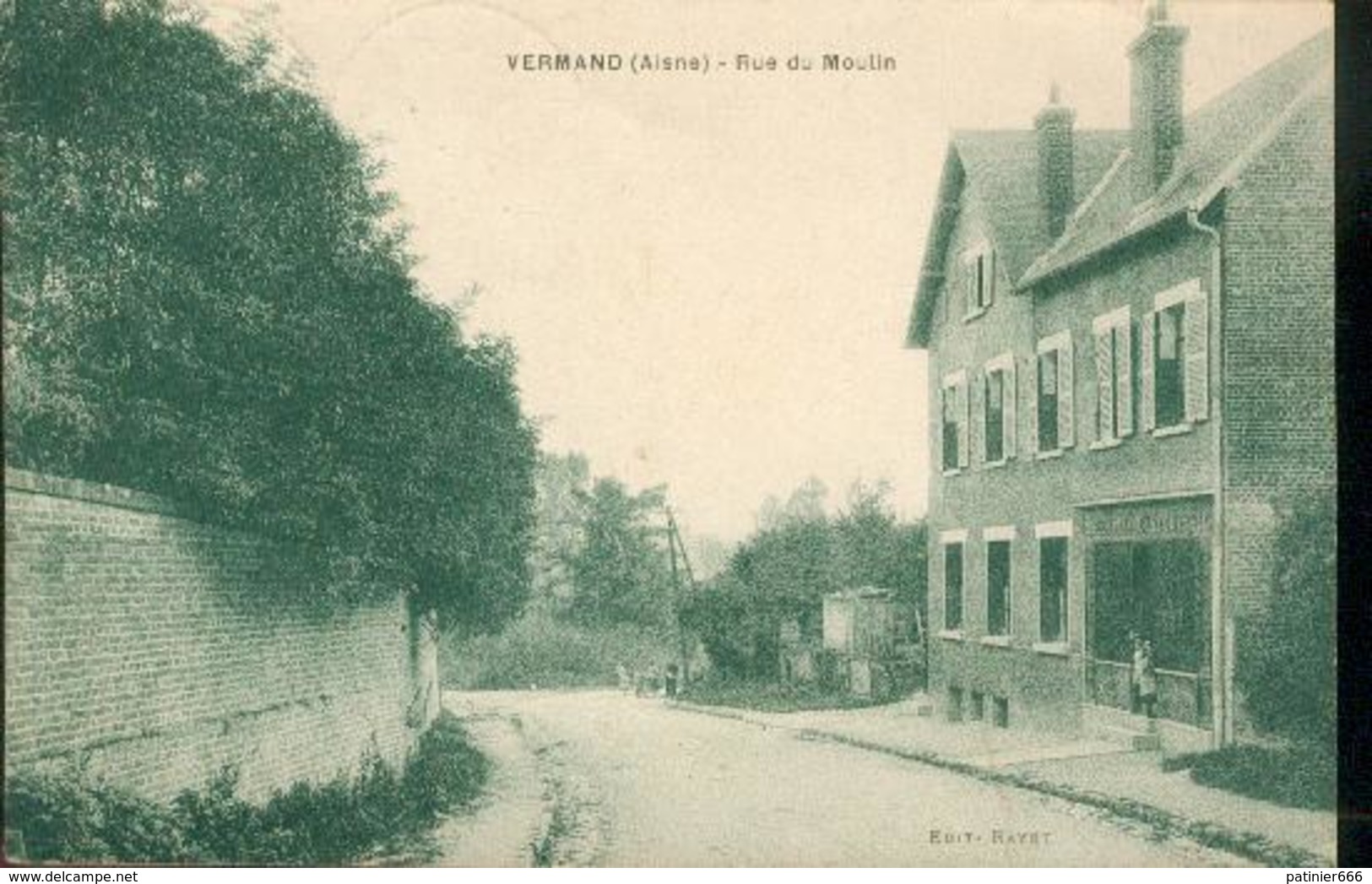 Vermand Rue Du Moulin - Autres & Non Classés