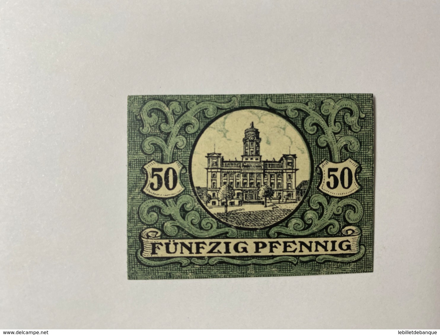 Allemagne Notgeld Zeulenroda 50 Pfennig - Collections