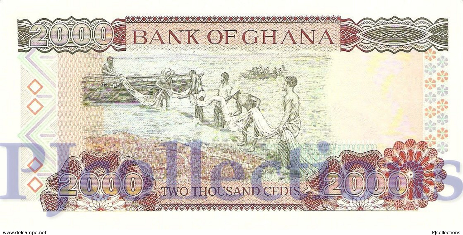 GHANA 2000 CEDIS 1998 PICK 33c UNC - Ghana