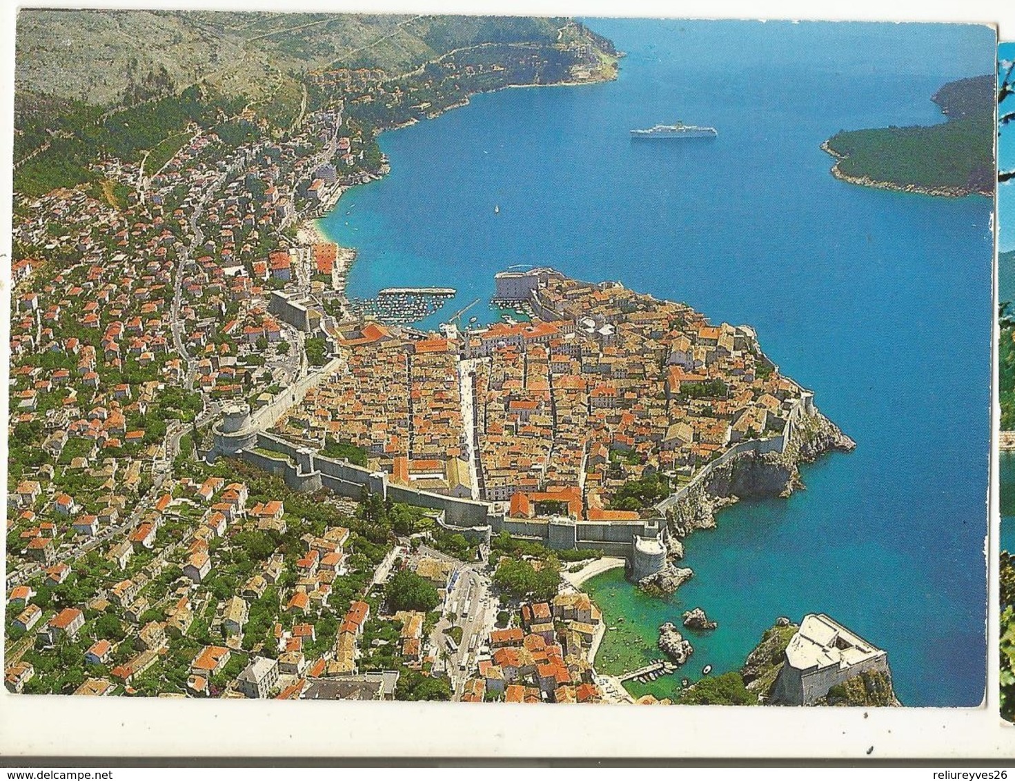 CPSM, Yougoslavie , N°S. 9579 , Dubrovnik , Panorama , Ed. Turistkomerc - Yougoslavie