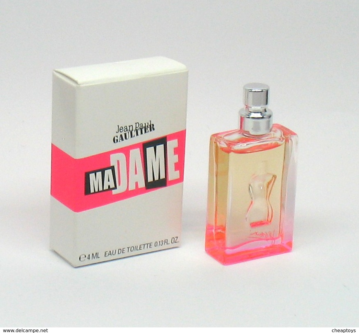 Miniature De Parfum - Jean-Paul GAULTIER "Ma Dame" Eau De Toilette 4 Ml - Miniatures Femmes (avec Boite)