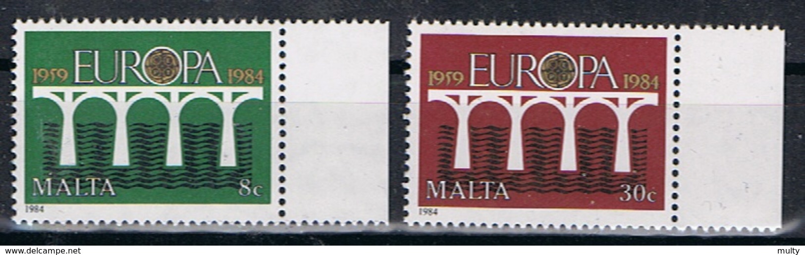 Malta Y/T 685 / 686 (**) - Malte