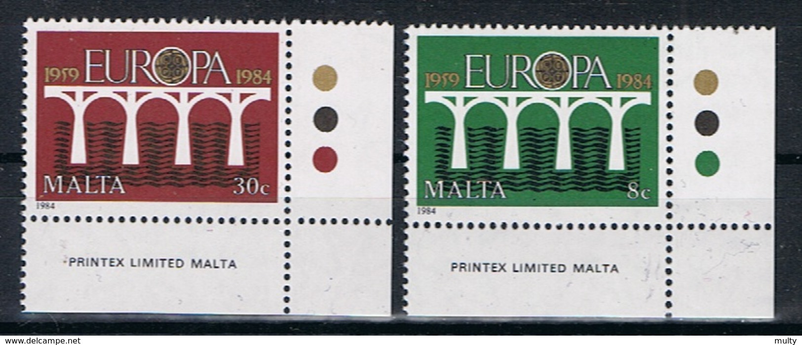 Malta Y/T 685 / 686 (**) - Malte