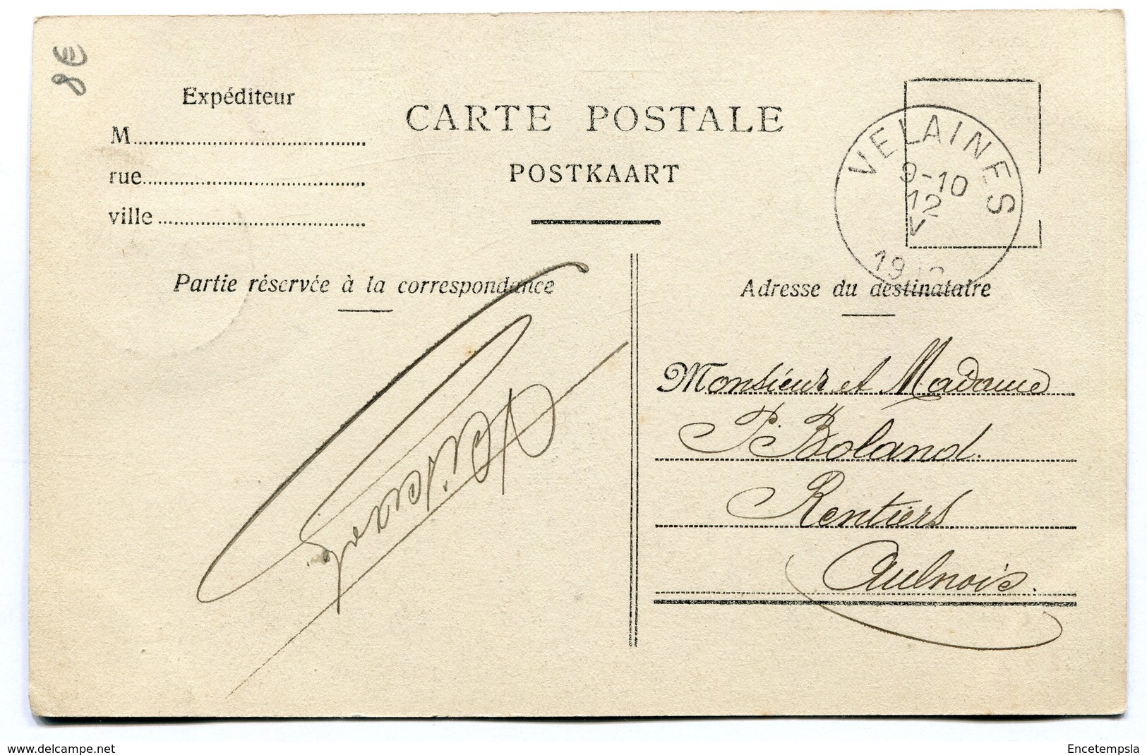 CPA - Carte Postale - Belgique - Velaines - Château De Lannoy  1913 (SVM12001) - Celles