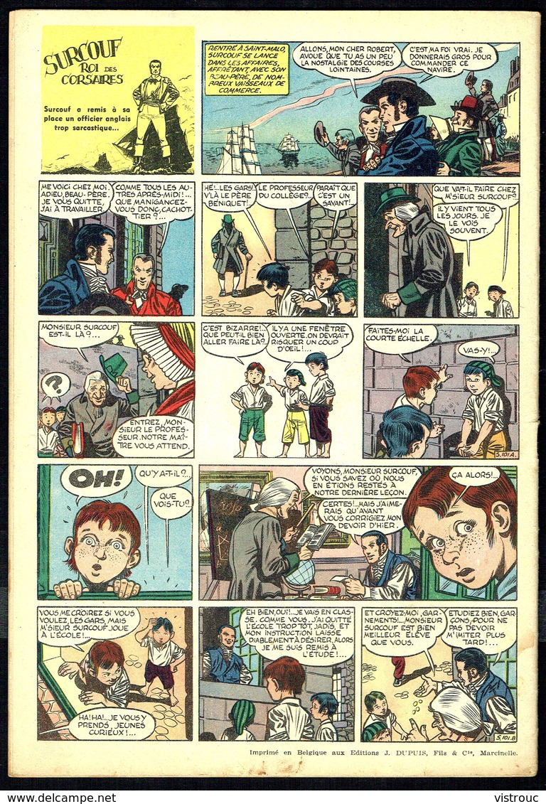 SPIROU N° 703 - Année 1951 - Couverture "SPIROU" De FRANQUIN. - Spirou Magazine