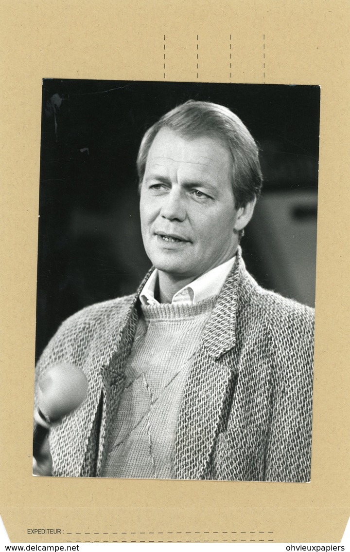 Photo Originale . Le Comédien DAVID SOUL  A Studio 1 En 1985 - Célébrités