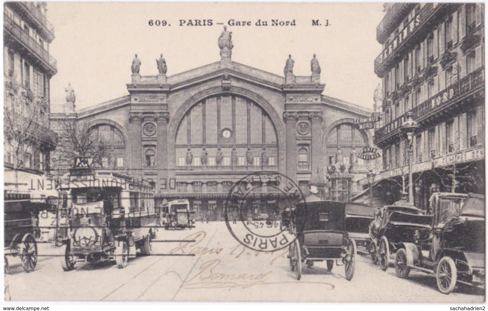 75. PARIS. Gare Du Nord. 609 - Metropolitana, Stazioni