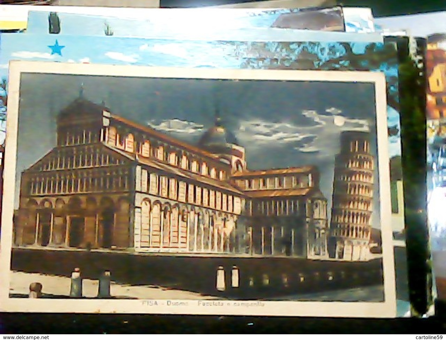 PISA DUOMO E TORRE  VB1936 X VILLASTRADA MN HN6952 - Pisa