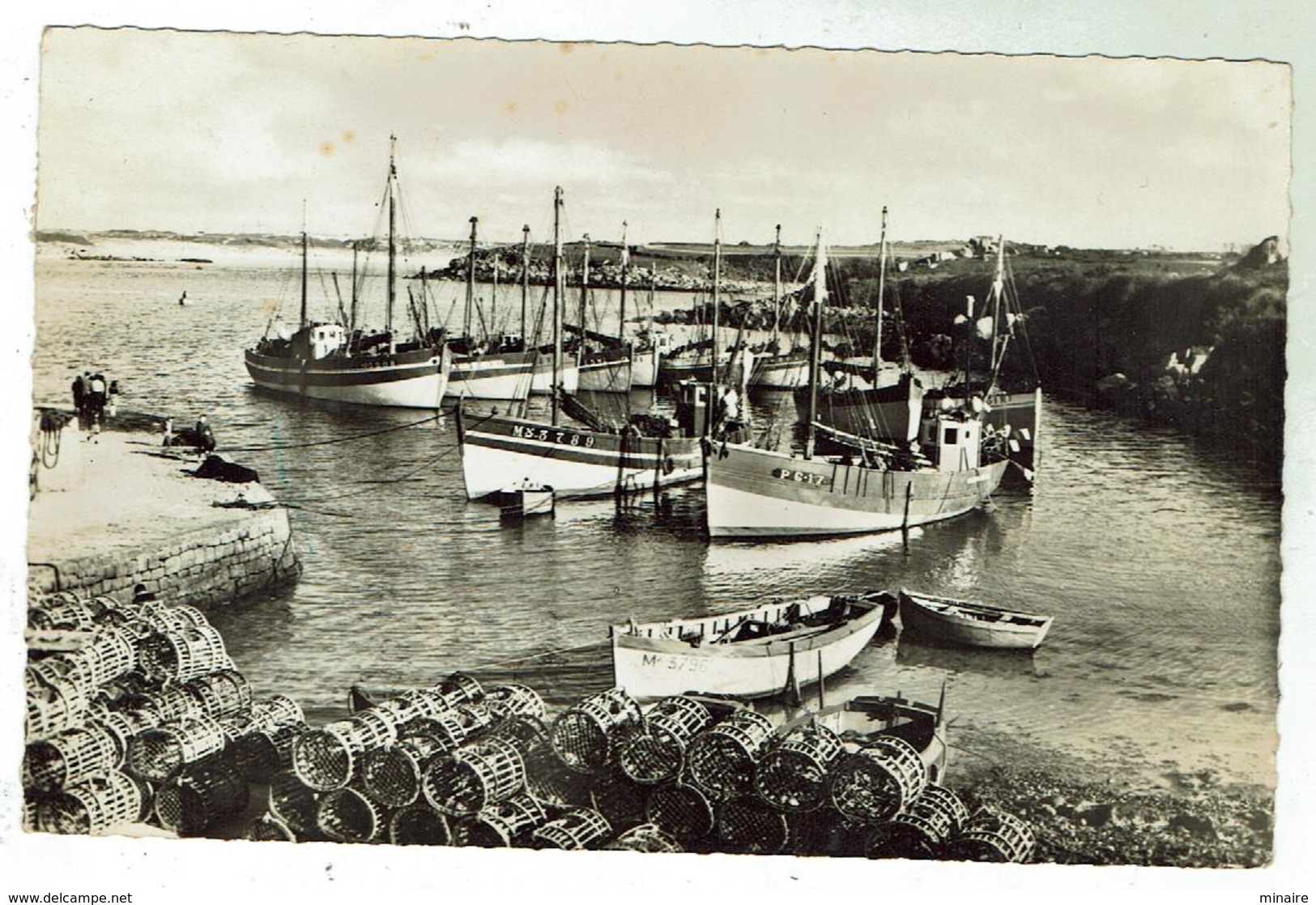 SIBIRIL Près De Cleder, Le Port De Mogueriec -circulée 1962 - Bon état- Format 9x14 - Autres & Non Classés