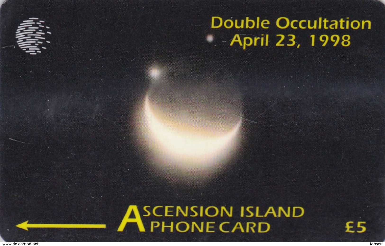 Ascension, 268CASA, Double Occultation, 2 Scans.  Please Read - Islas Ascensión