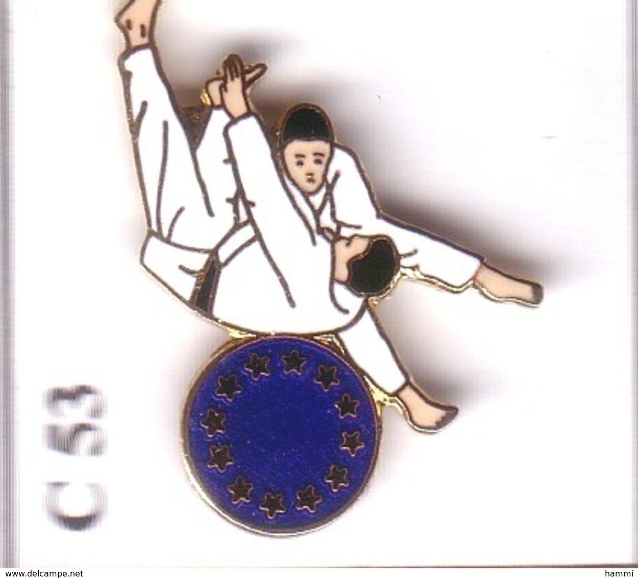 C53 Pin's Judo EUROPE Achat Immédiat - Judo
