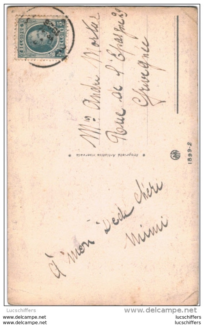 Sgrilli-   Pierrot  Et  Colombine - Lune - GMD N° 1899-2 - 2 Scans - Autres & Non Classés