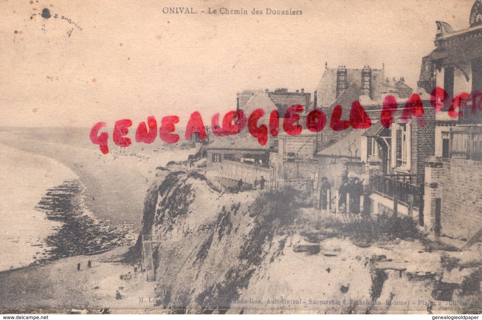 80 - ONIVAL - LE CHEMIN DES DOUANIERS   -SOMME - Onival
