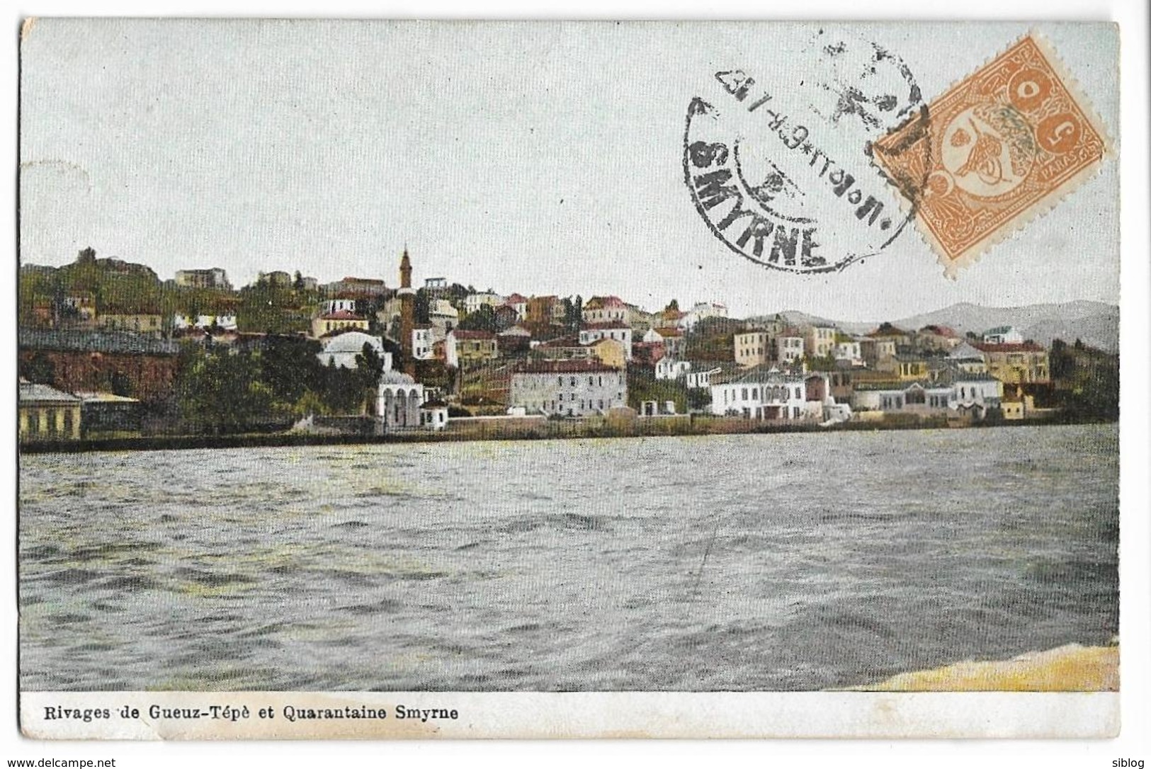 CPA - Rivages De GUEUZ-TEPE Et Quarantaine SMYRNE - Turkije