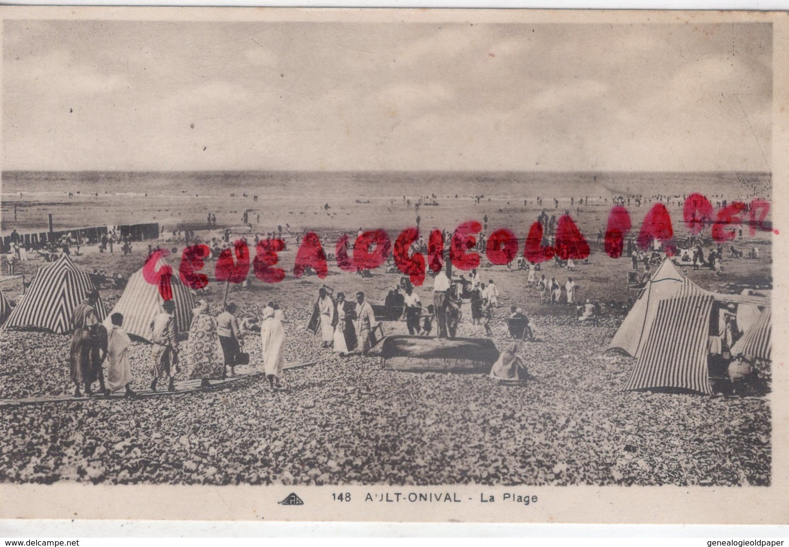 80 - AULT ONIVAL - LA PLAGE    -SOMME - Ault