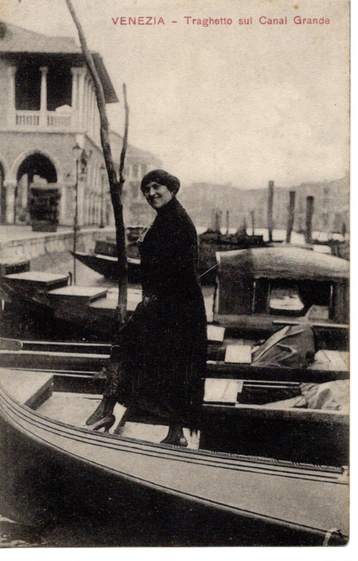 VENEZIA - TRaghetto Sul Canal Grande, Um 1900 - Venezia